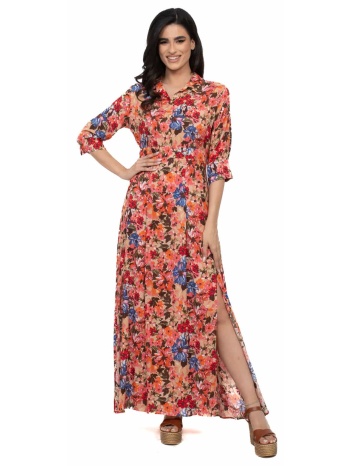 φορεμα βισκοζ φλοραλ multicolor σε προσφορά