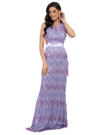 φορεμα εξωπλατο παγετα λιλα λιλα σε προσφορά