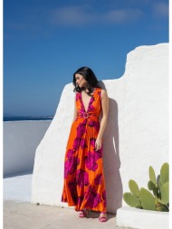 φορεμα πλισε φλοραλ ...