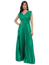 φορεμα σατεν πλισε ...