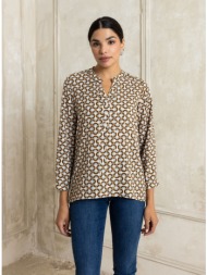 μπλουζα εμπριμε με μαο ...