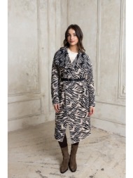 ζακετα ζεβρα μακρια με ...