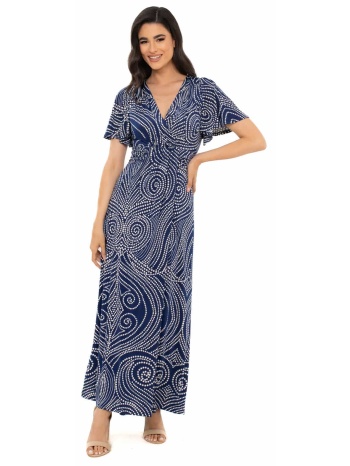 φορεμα ελαστικο μακρυ μπλε σε προσφορά