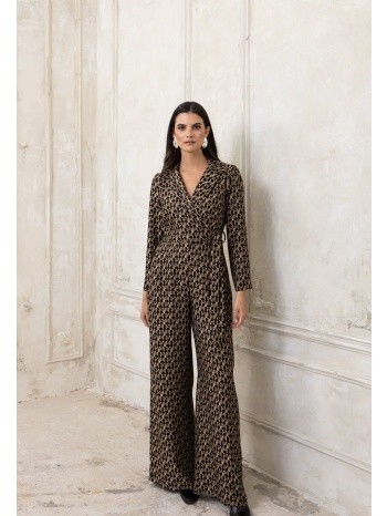 ολοσωμη φορμα κρουαζε με ζωνη μπεζ σε προσφορά