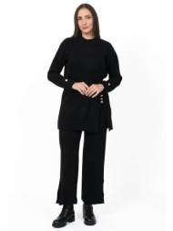 σετ ριπ πλεκτο μαυρο μαυρο