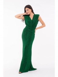 φορεμα μακρυ κρουαζε πρασινο πρασινο