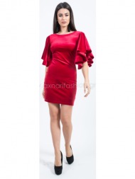 φορεμα κοντο βελουδο ...