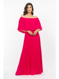 φορεμα πλισε μακρυ φουξ ...