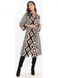 φορεμα μιντι σατεν ...