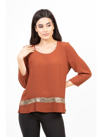 μπλουζα με λεπτομερεια παγετα ax8524 ταμπα σε προσφορά