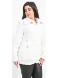 γουνινο πανωφορι ax15552 λευκο