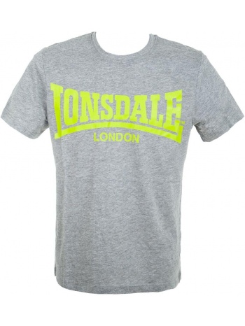 ανδρικό βαμβακερό t-shirt lonsdale 21155 grey