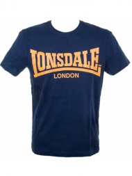 ανδρικό βαμβακερό t-shirt lonsdale 21155 blue