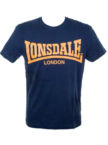 ανδρικό βαμβακερό t-shirt lonsdale 21155 blue σε προσφορά