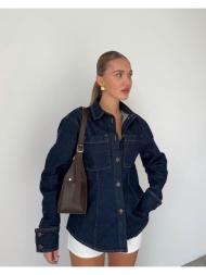 blue γυναικειο jean τζακετ-πουκαμισο 100% βαμβακέρο