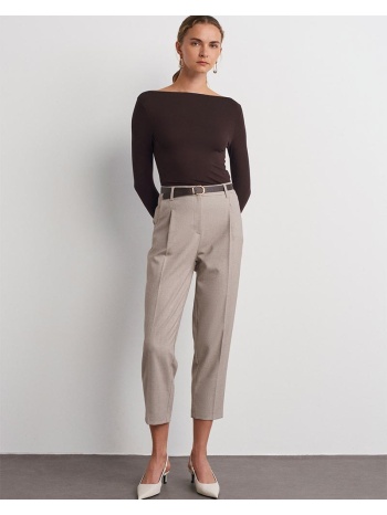 matyas γυναίκειο υφασμάτινο παντελόνι (μπεζ) 25% βισκοζη σε προσφορά