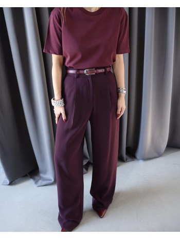 vesper γυναικεια παντελονα μπορντό 50% βαμβακερό, 50% σε προσφορά