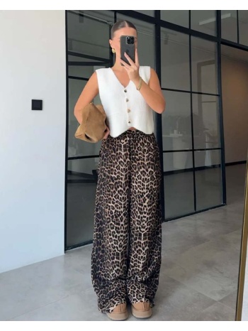 zuma γυναικεια παντελονα ψηλομεσο με λάστιχο στη μεση σε προσφορά