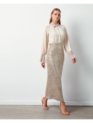 nelly γυναίκεια μακρύ φούστα (ζαχαρι) 100% πολυεστερ