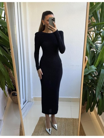 maxi γυναικείο λουρέξ φόρεμα με βάτες 30% μεταλλικό, 5% σε προσφορά