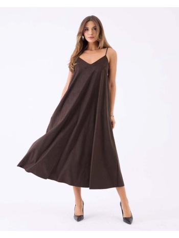 opia γυναικείο τιραντε φορεμα σε α γραμμη 14% λυκρα, 86% σε προσφορά