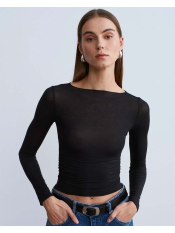 bell γυναικεία λεπτή μακρυμάνικη μπλουζα