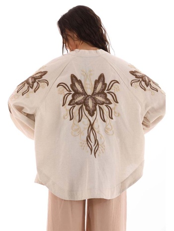 fedra γυναικείο πουκάμισο με κεντήματα