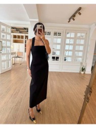 eliza μιντι γυναικείο φόρεμα μαύρο