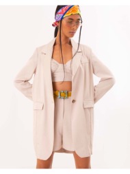 oren γυναικείο σορτς μπεζ