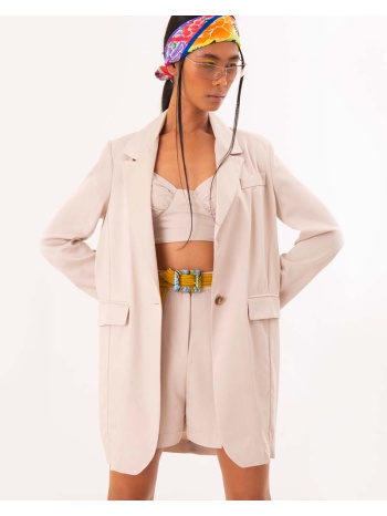 oren γυναικείο σορτς μπεζ