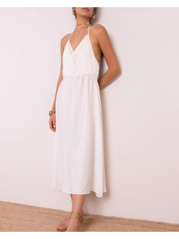 γυναικείο φόρεμα με ντεκολτέ στη πλάτη nora 100% βισκόζη σε προσφορά