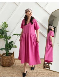 iris γυναικείο φόρεμα 100% λινο