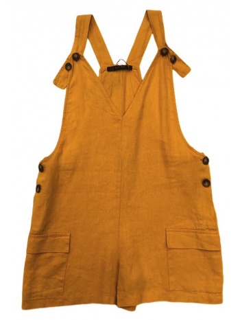 yealy γυναικείο ολόσωμη φόρμα 100% λινο σε προσφορά