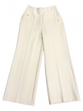 mnemosyne γυναικείο παντελόνι με διακοσμητικά κουμπιά 14% σε προσφορά