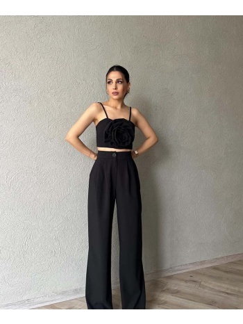 sandra γυναικειο παντελονι μαυρο 8%ελασταν, 92% πολυεστερ σε προσφορά