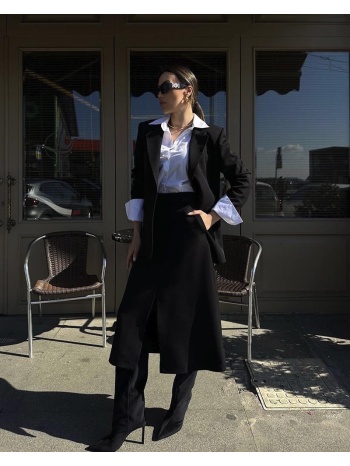 γυναικείο σετ σακάκι με μιντί φούστα 5% λυκρα, 95% πολυεστερ σε προσφορά