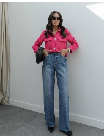 dennis γυναικείο jean με ίσιο μπατζάκι 100% βαμβακέρο σε προσφορά