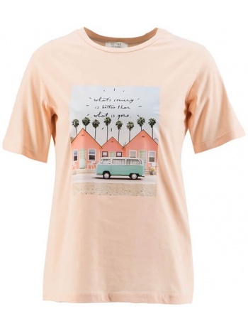 γυναικείο t-shirt με σχέδιο what s coming.. 100% βαμβακέρο σε προσφορά