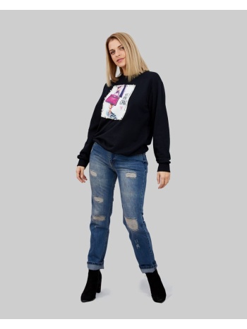 γυναικείο τζιν παντελόνι με σκισίματα 98% βαμβάκι σε προσφορά