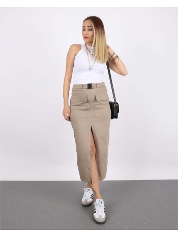 feyra γυναικεία φούστα 3% ελασταν, 47% ναυλον, 49% βαμβακι σε προσφορά