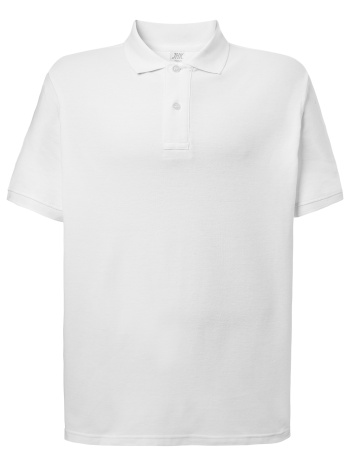 jhk pora-210 ανδρικό polo πικέ κοντομάνικο t-shirt λευκό