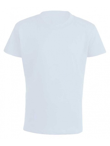 μπλουζάκι παιδικό βαμβακερό κοντό μανίκι λευκό 16060/1 λευκό