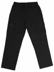 υπερμέγεθος παντελόνι militaire 100% βαμβακερό – 4108/2 μαύρο μαύρο