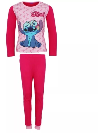 παιδική πιτζάμα χειμωνιάτικη βαμβακερή disney lilo and