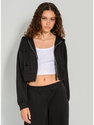 φούτερ ζακέτα (black)