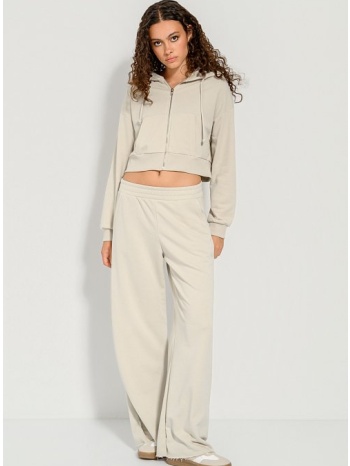wide leg φούτερ παντελόνι (sand) σε προσφορά