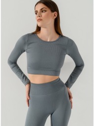 ριπ κροπ τοπ χωρίς ραφές (sage)