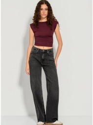 αμάνικο κροπ τοπ με ...