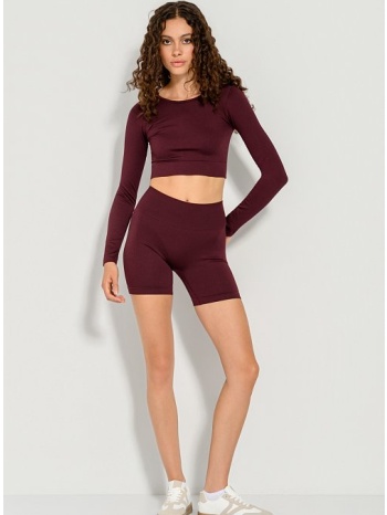 ριπ biker σορτς χωρίς ραφές (berry) σε προσφορά