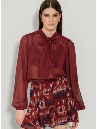 μίνι φούστα με print και χρυσοκλωστή (multi)